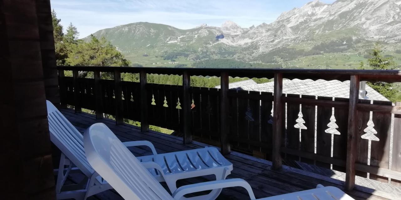 Chalet Aneloup Vue D'Exception A La Joue Du Loup Saint-Étienne-en-Dévoluy Exteriér fotografie