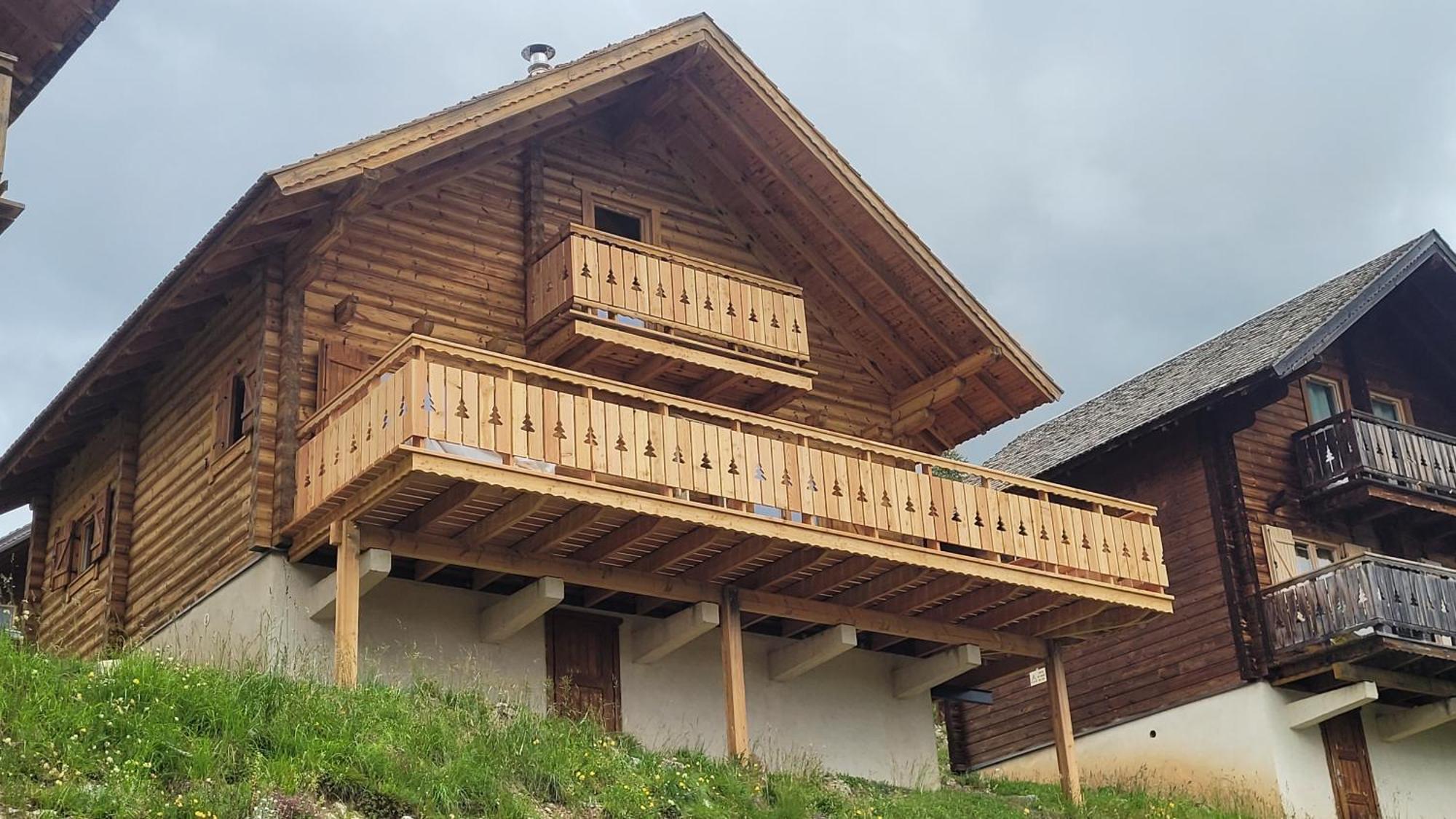 Chalet Aneloup Vue D'Exception A La Joue Du Loup Saint-Étienne-en-Dévoluy Exteriér fotografie